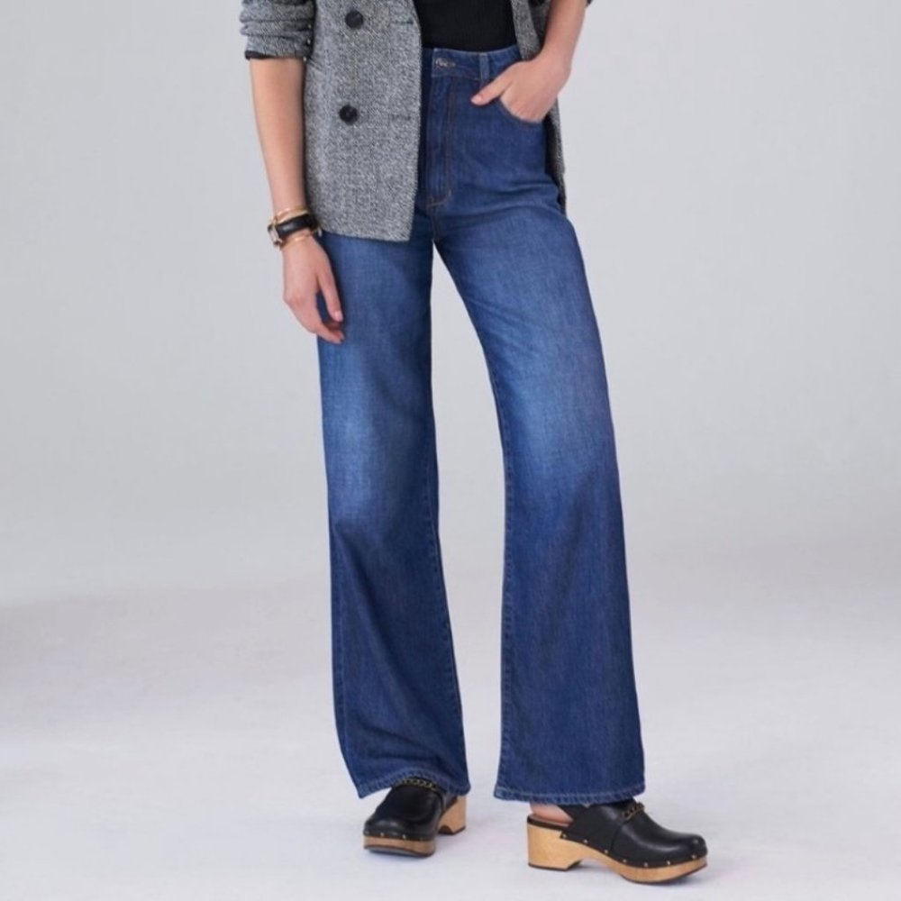 NWT Anthropologie Pilcro The Annie Wide Leg Jean Sz 27